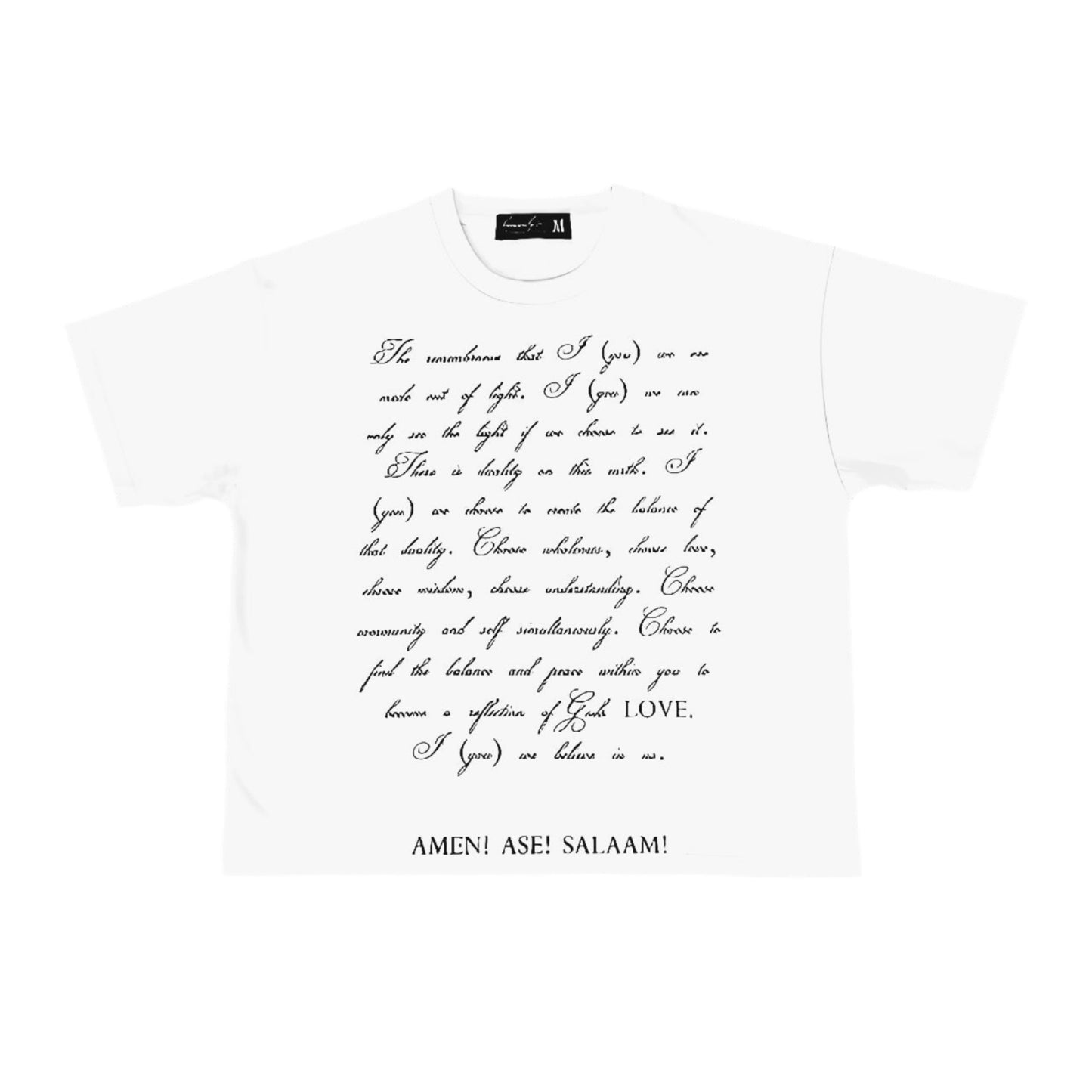 I (YOU) WE TEE